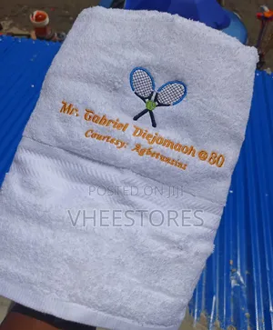 Monogram Bath Towel