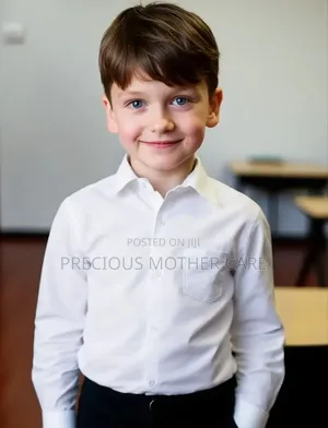 Children White Packing Shirt