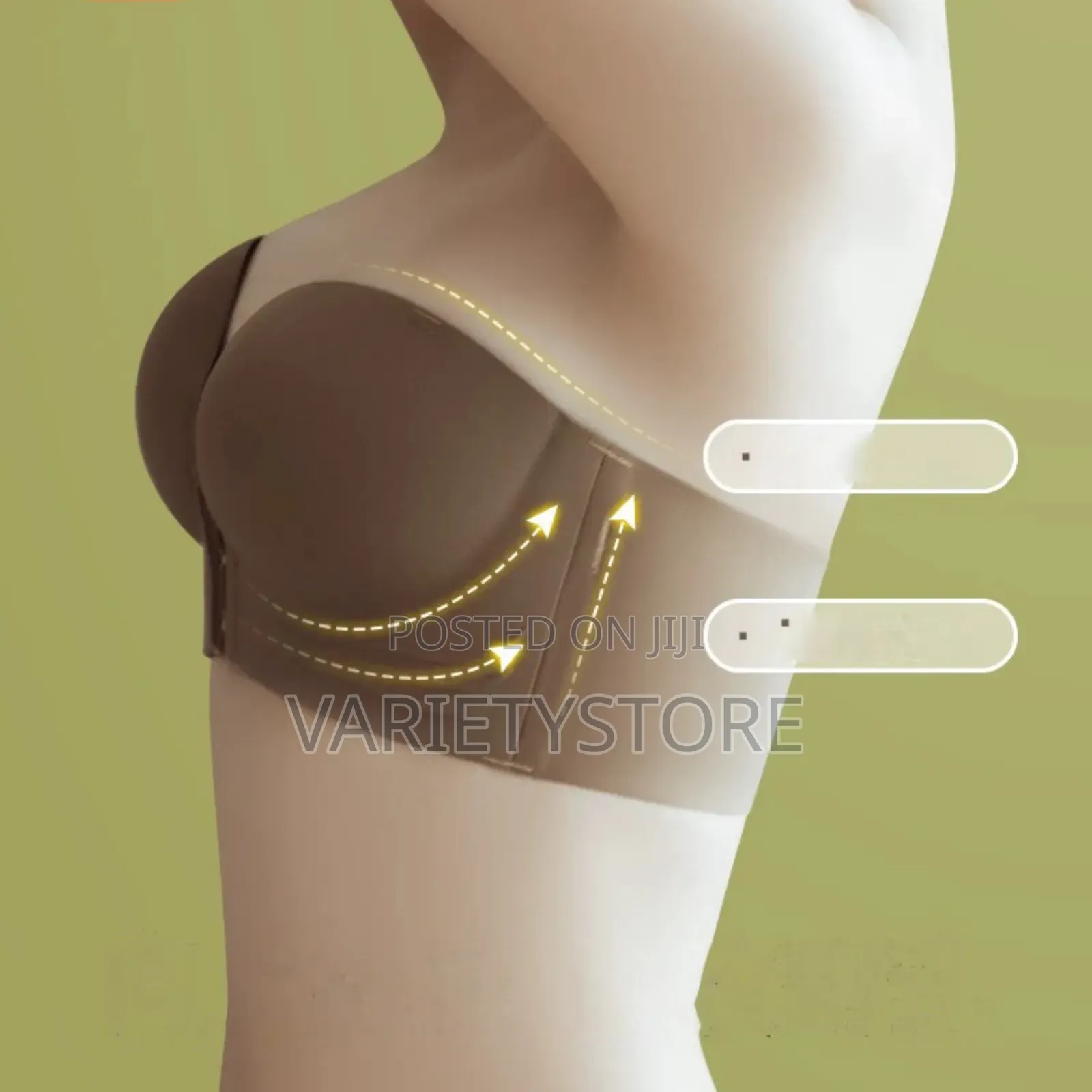 Sexy Strapless Push Up Bra