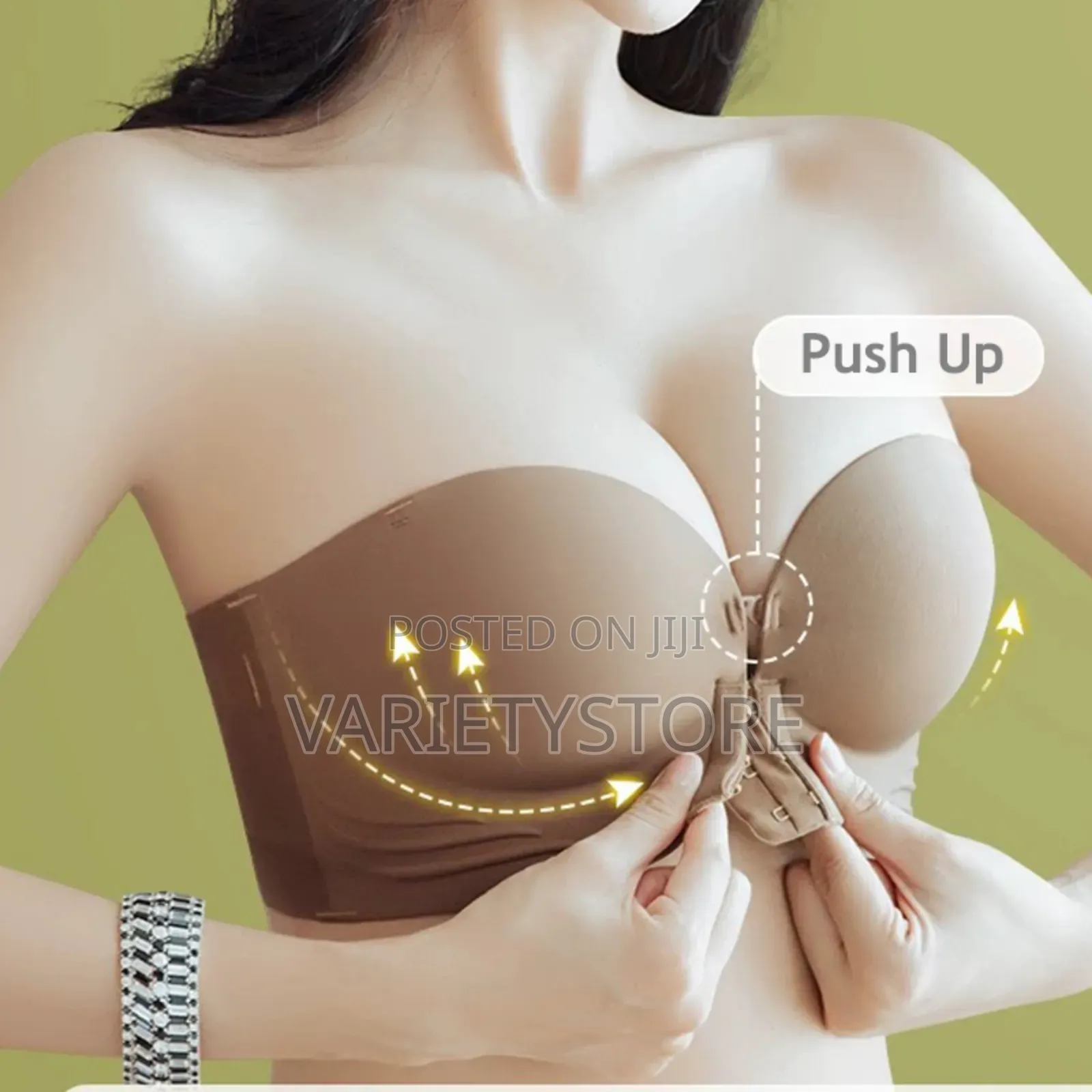 Sexy Strapless Push Up Bra