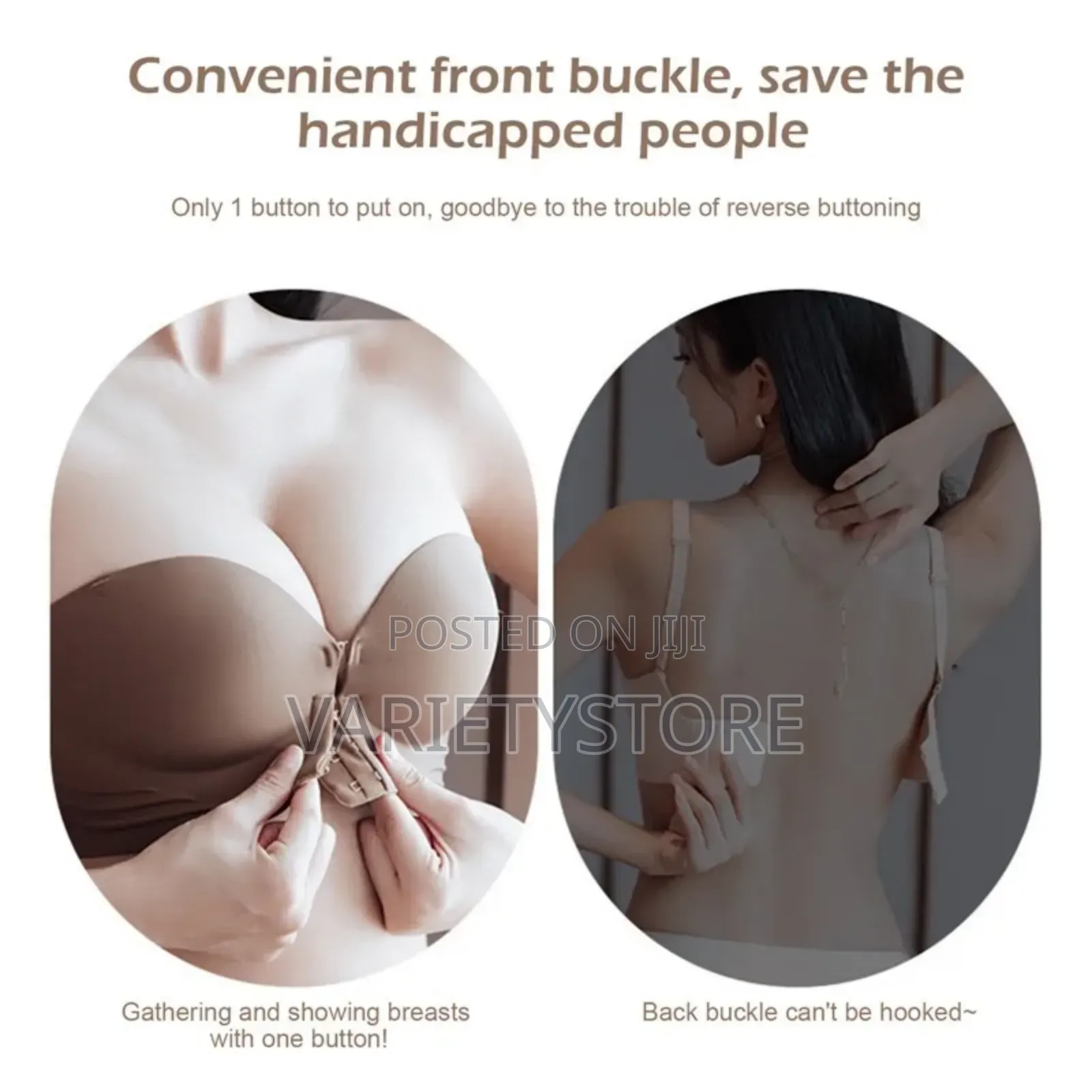 Sexy Strapless Push Up Bra