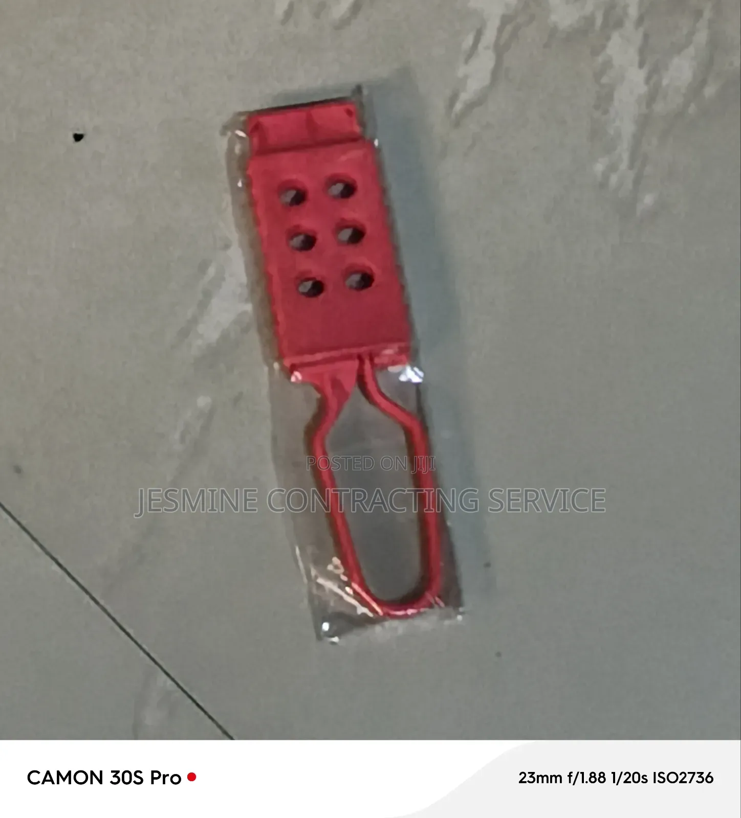 Plastic Hasp For Lockout