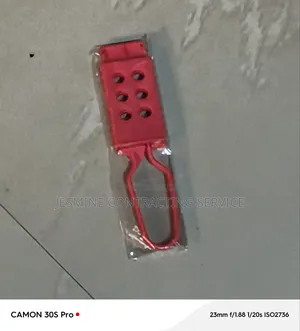 Photo - Plastic Hasp For Lockout