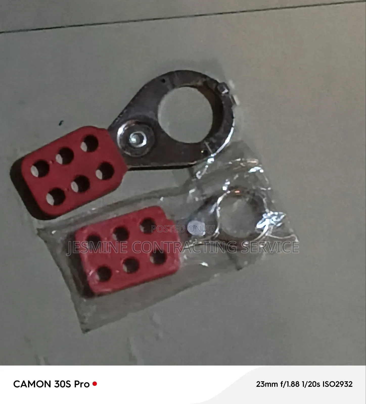 Plastic Hasp For Lockout