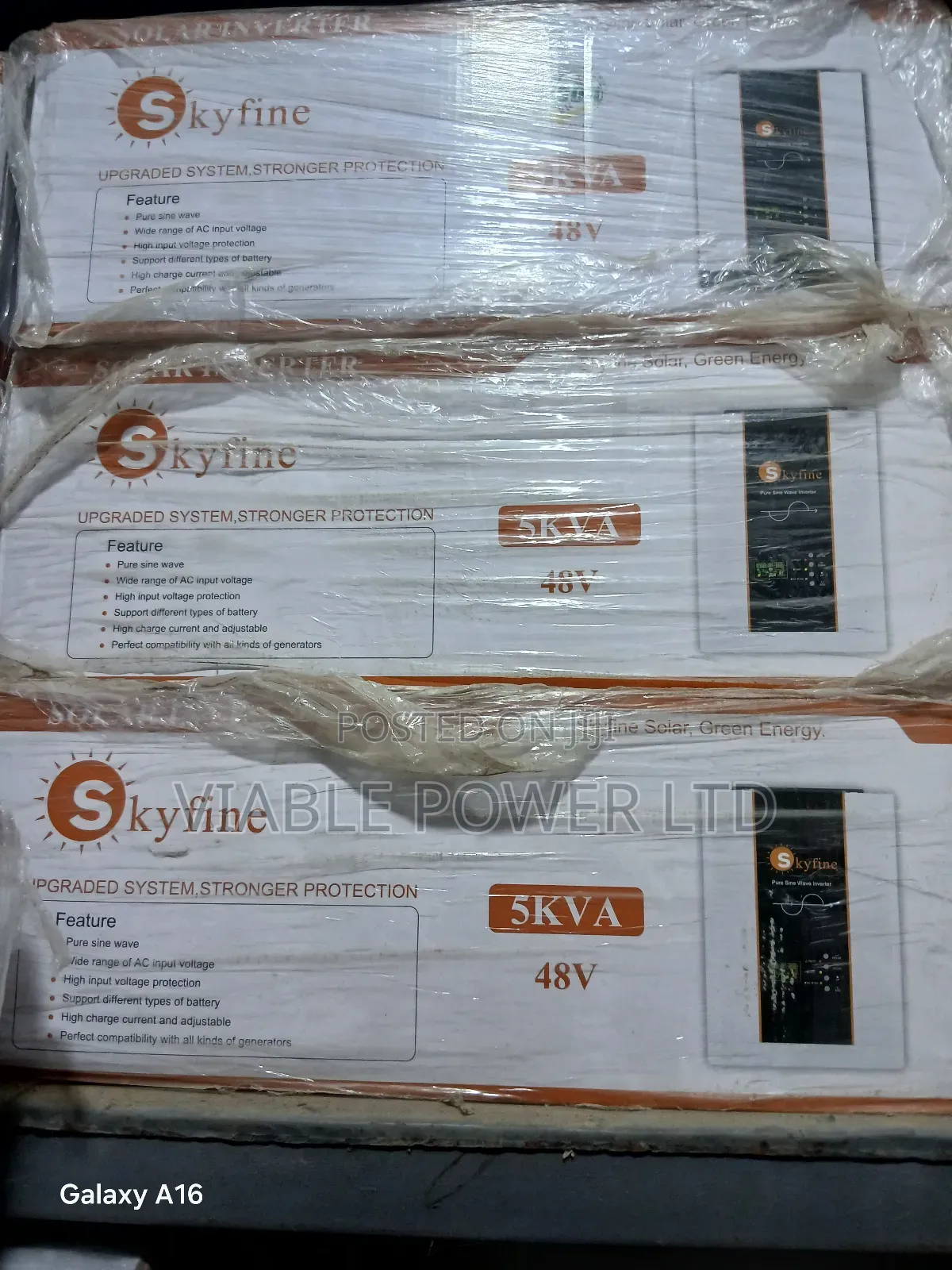 Skyfine 5kva 48v Transformed Based Inverter