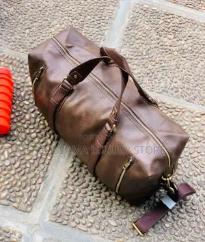 Pure Leather Luxury Quality Unbranded Duffel Traveling Bags