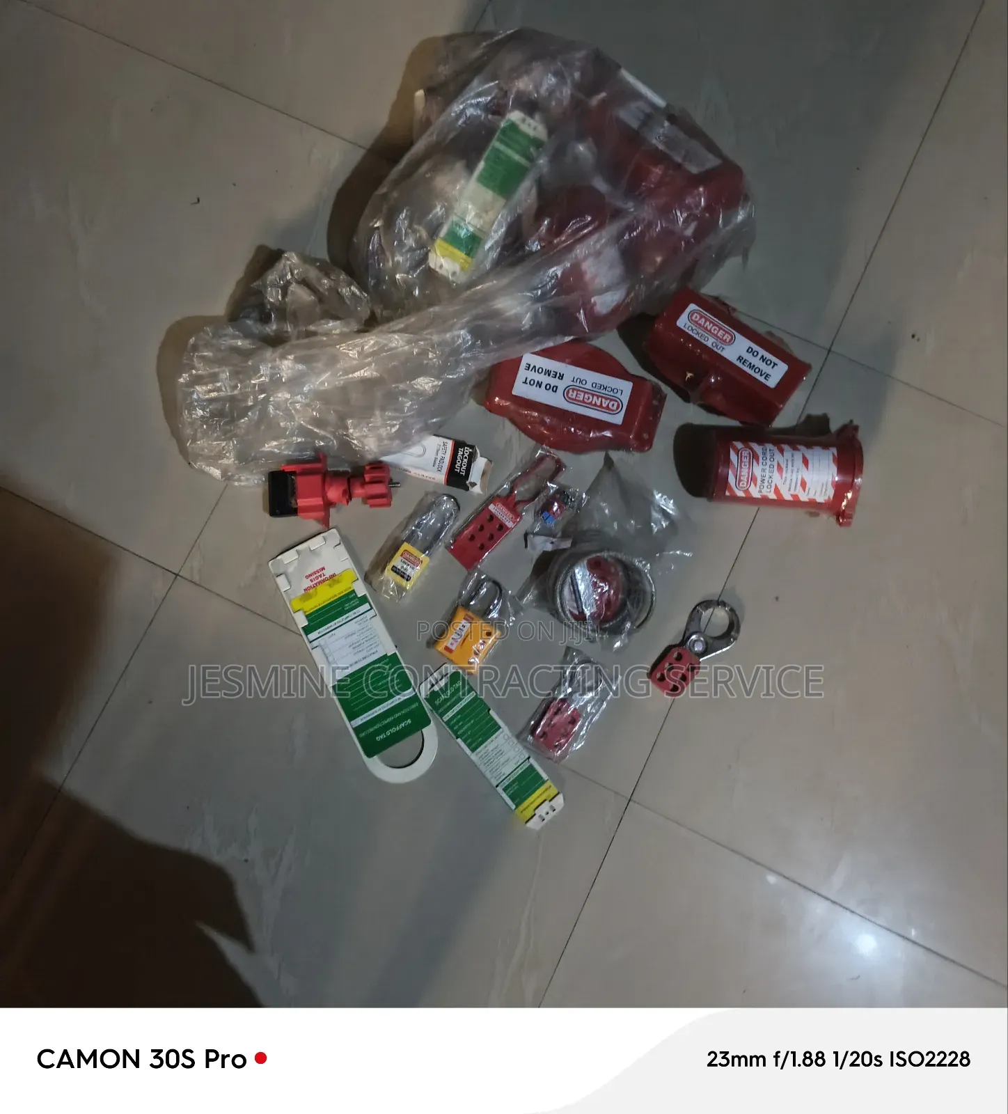 Lockout Tag Out Kit With Box