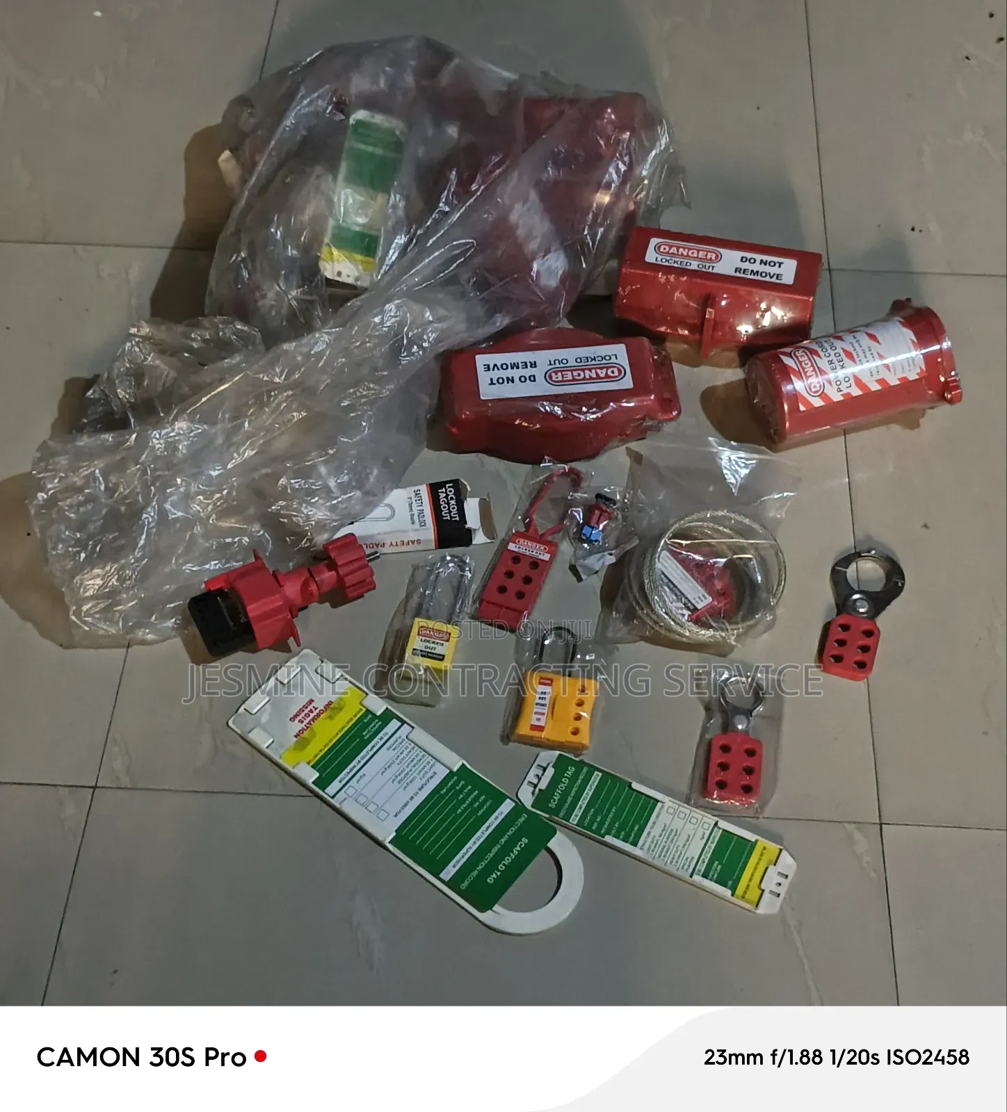 Lockout Tag Out Kit With Box