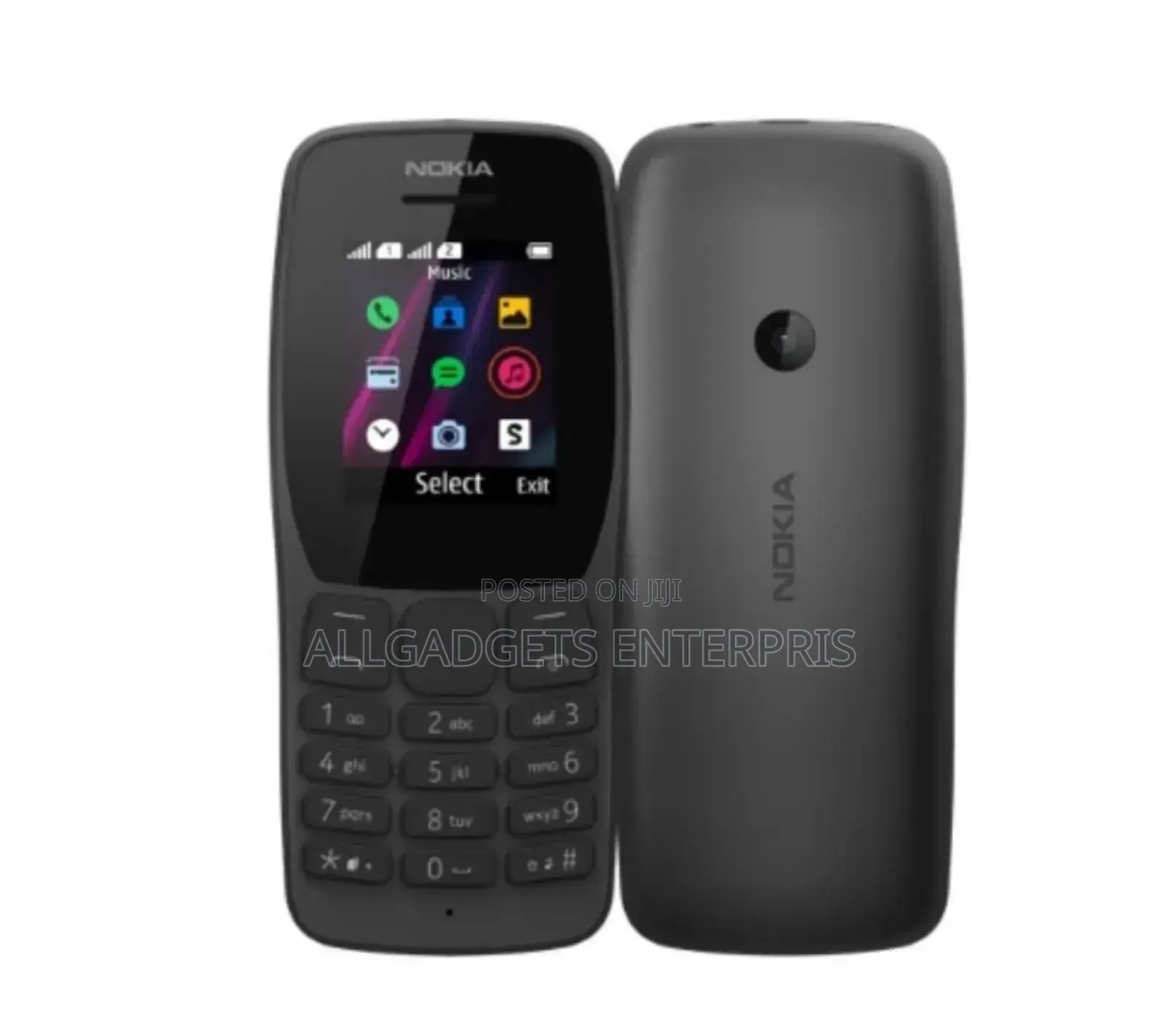 New Nokia 105 Black