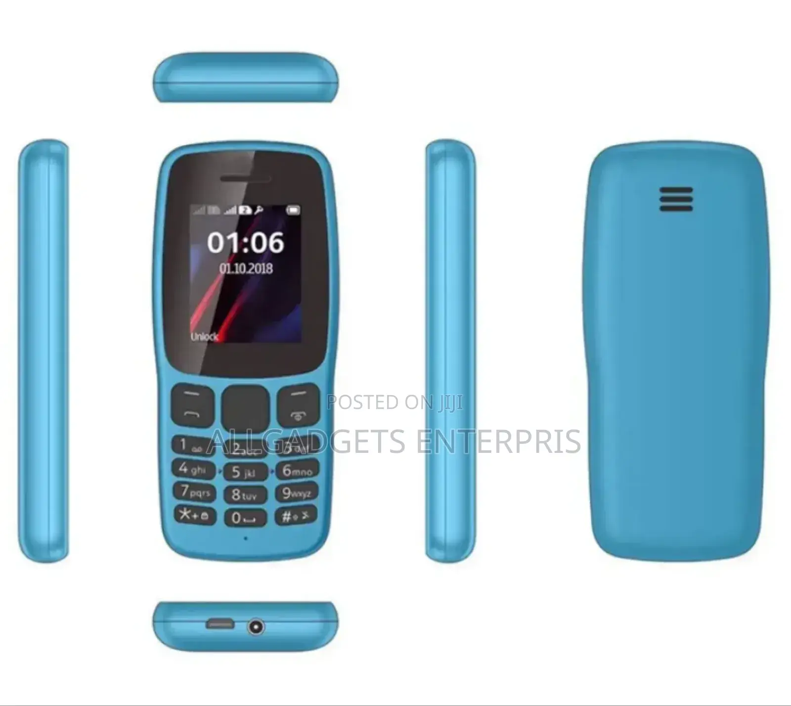 New Nokia 105 Black