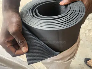 1mmx5mm Mat Rubber Insulation 10mtrs
