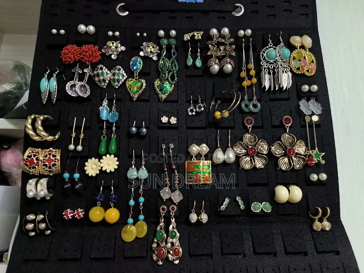 Earrings Storage Bag Jewelry Organizer