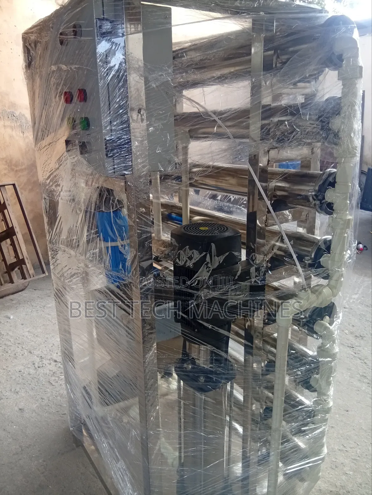 Local Reverse Osmosis With Eight Membrane