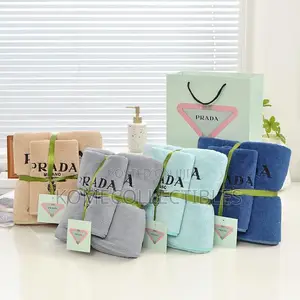 2in1 Branded Towel and Face Towel in a Park