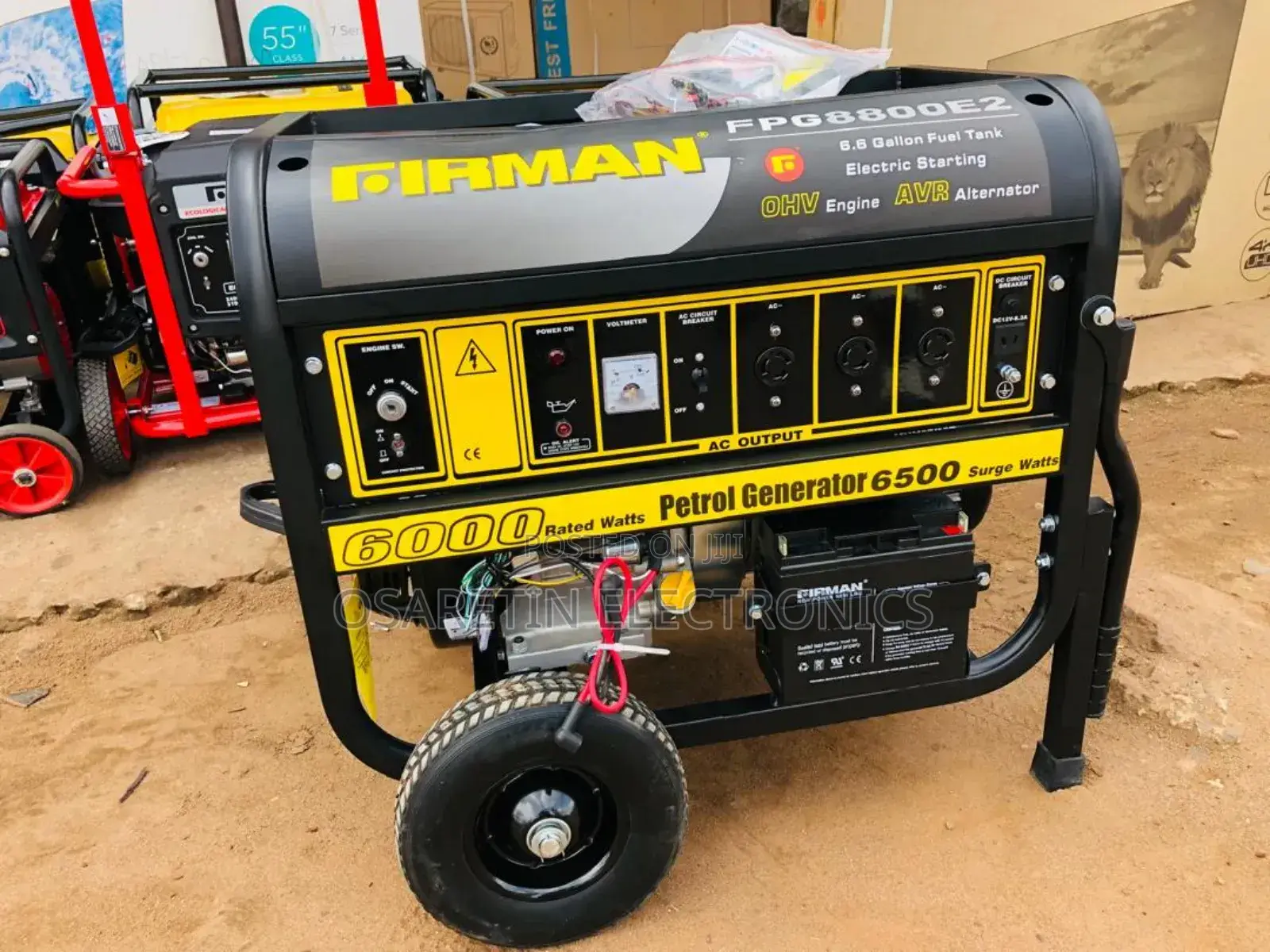 Firman Generator FPG 8800