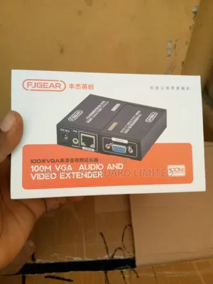 100m Vga Extender Over Cat Cable (Fjgear Brand )