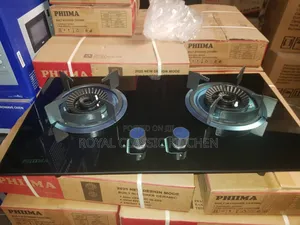 Built in 2 Burner Glass