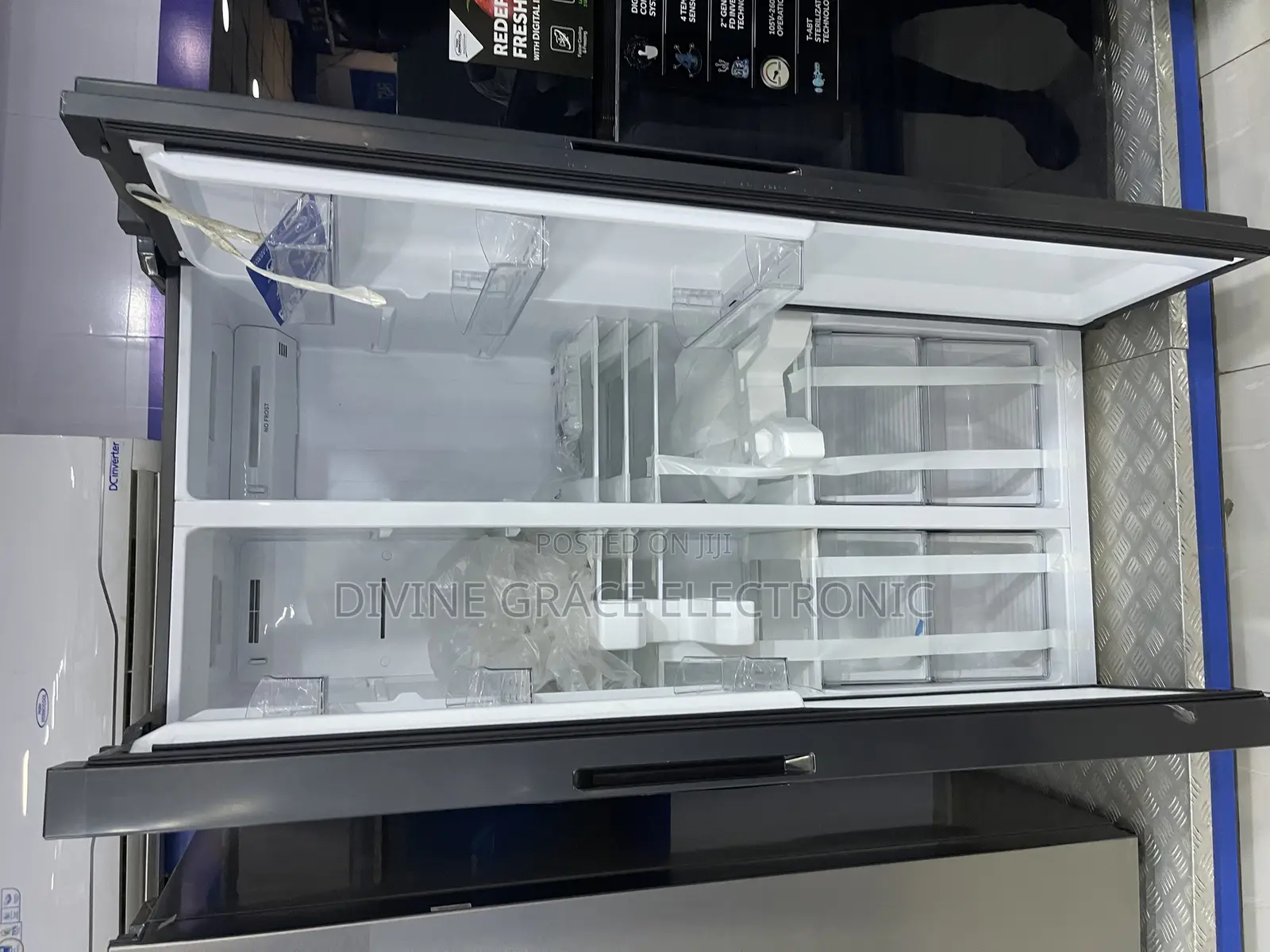 HRF 520 Side by Side Haier Thermocool Refrigerator