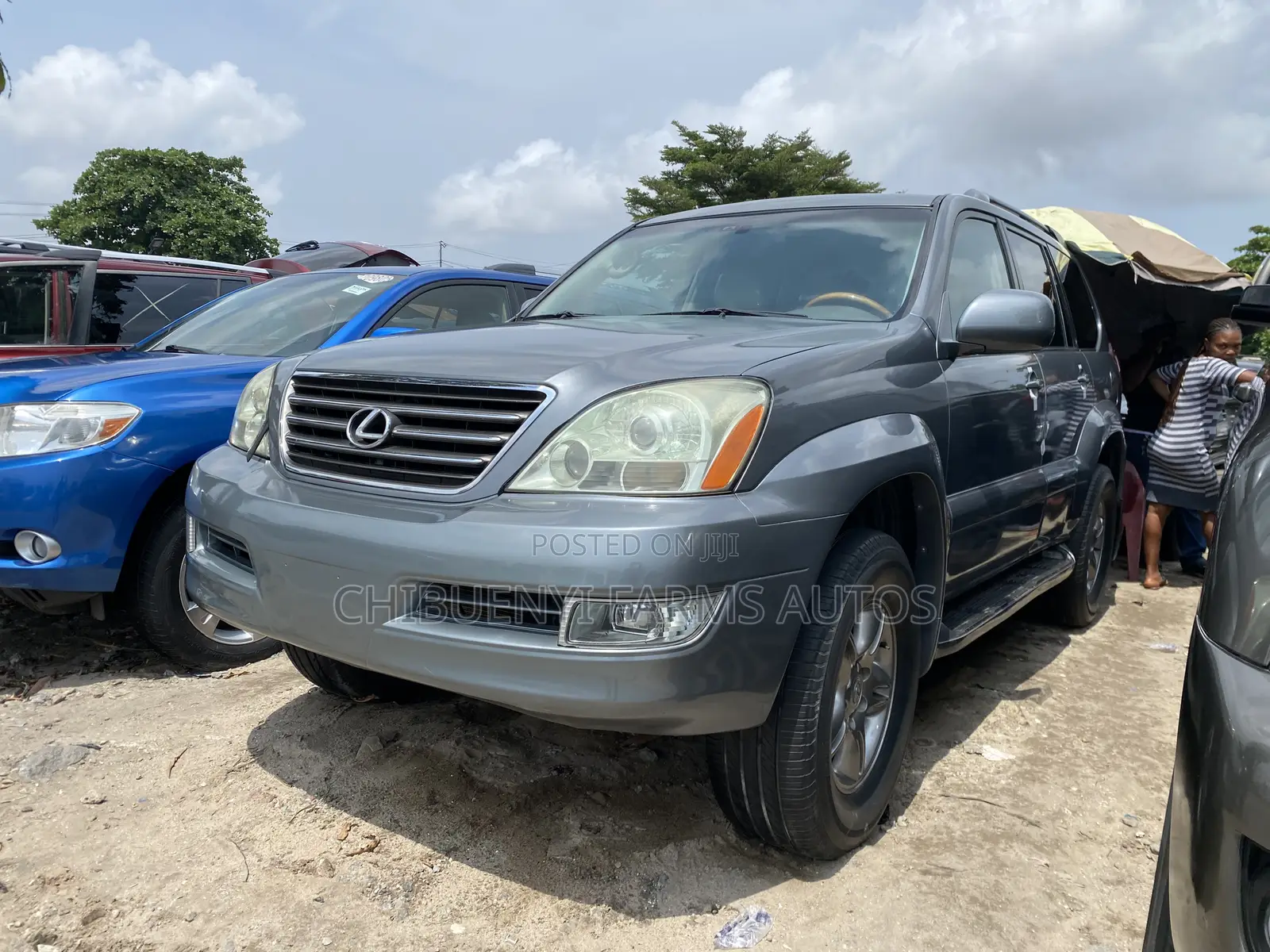 Lexus GX 470 Sport Utility 2005 Gray