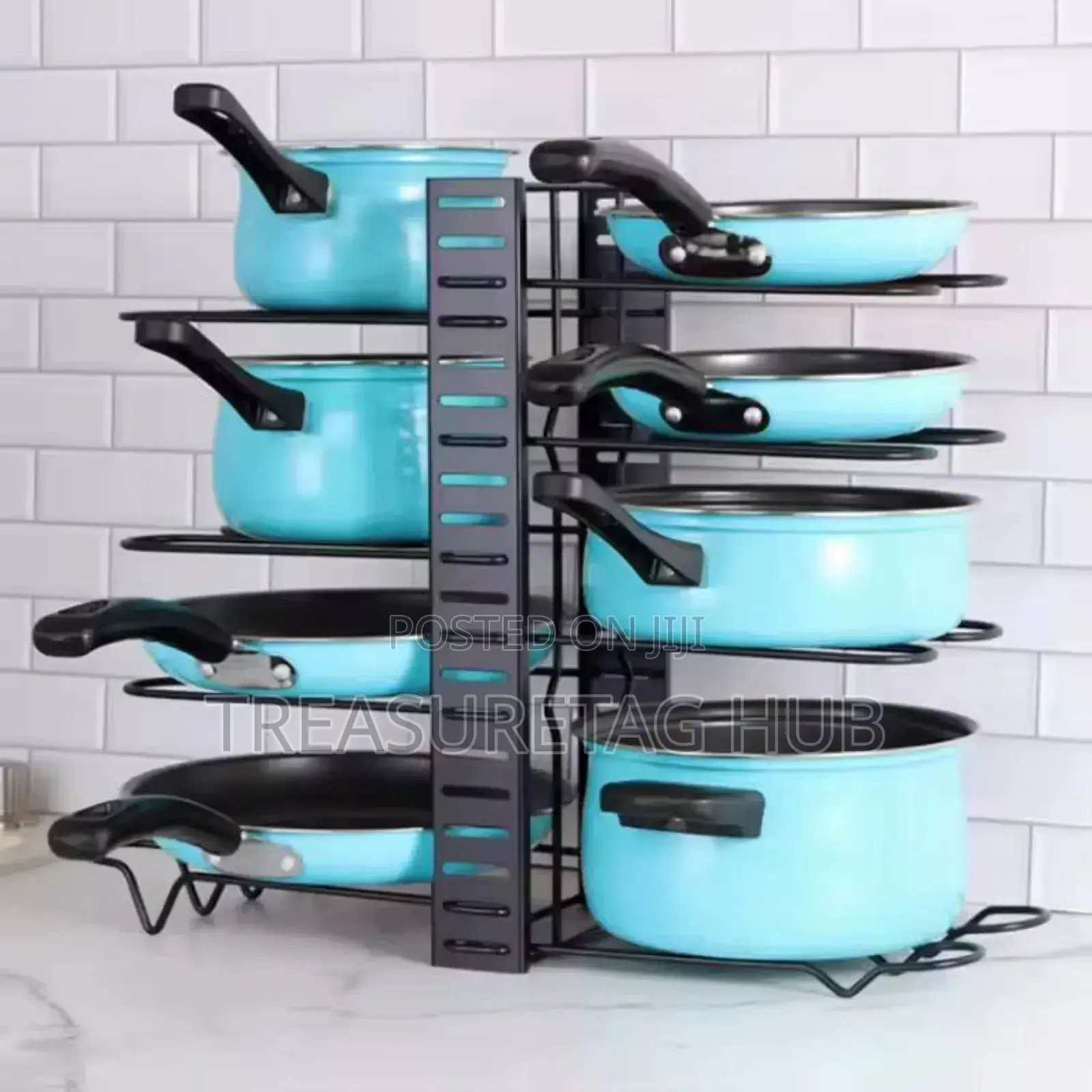 6 Steps Pot Rack