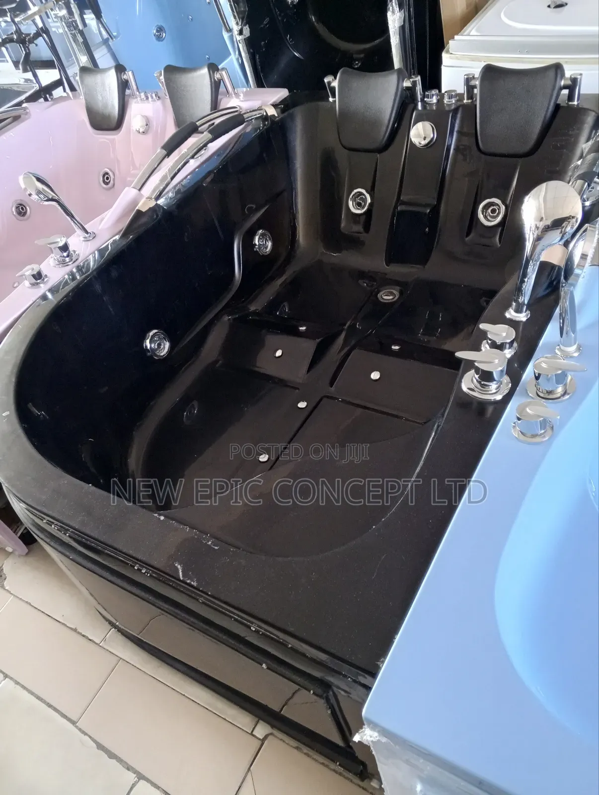 England Colored Double Jacuzzi