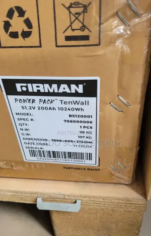 10kwh 51.2v 200ah Firman Lithium Iron Battery