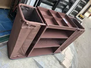 Hotel Room Service Trolley Double Basket
