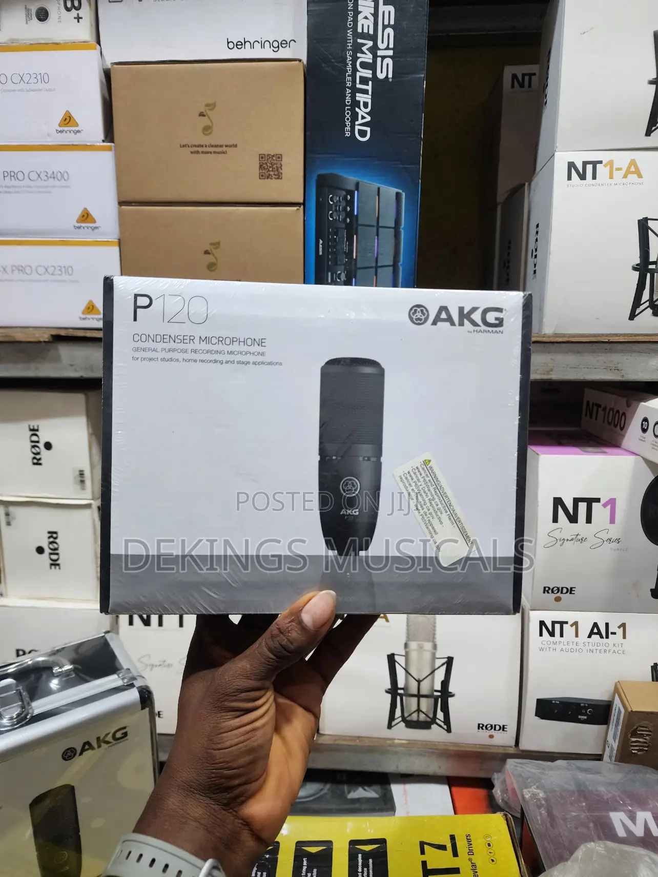 Akg P120 Cardioid Condenser Microphone