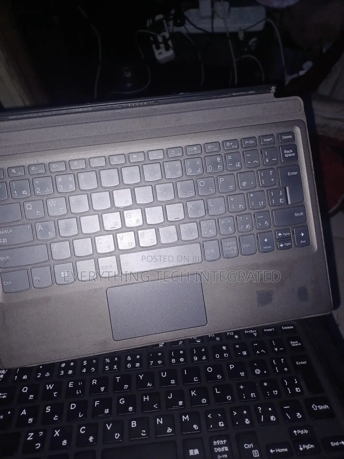 Lenovo Miix 520-12ikb Tablet Keyboard Dock 5n20n88581