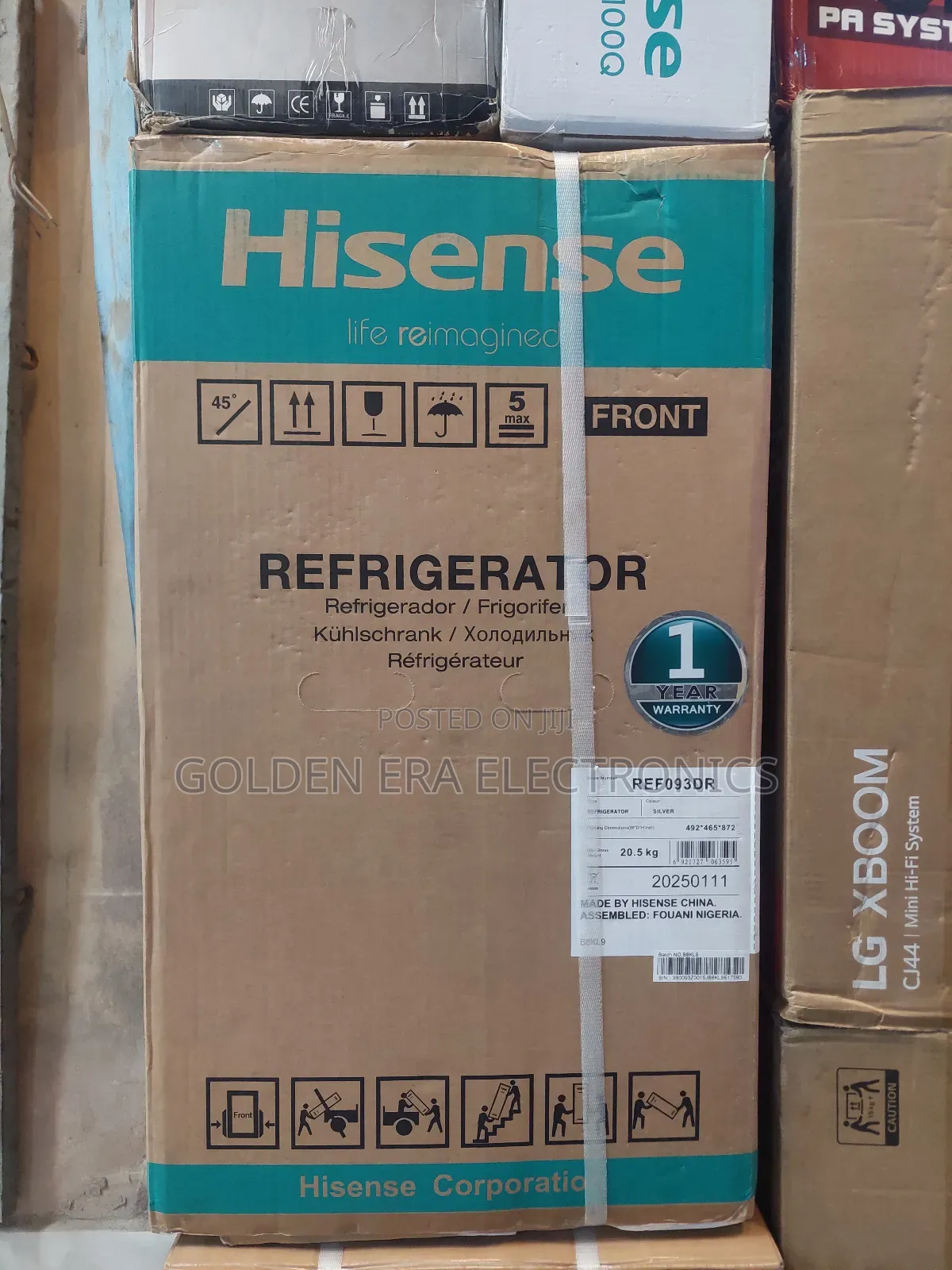 Hisense Table Top Fridge