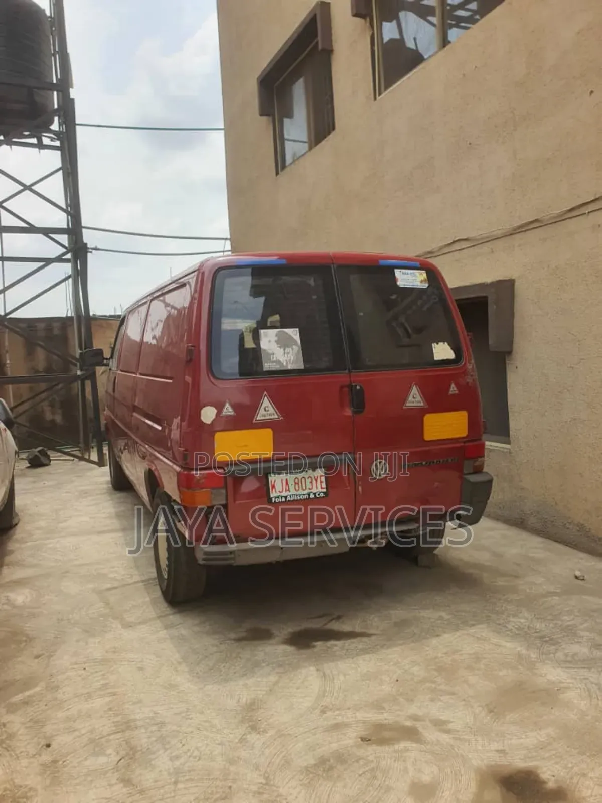 Van Available for Hullage Deliveries