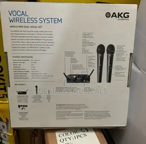 Akg Wms40 Mini Dual Wireless Microphone System