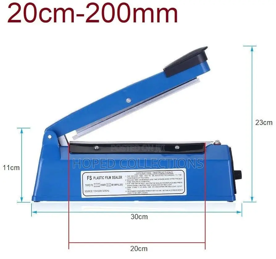 200mm Impulse Sealer