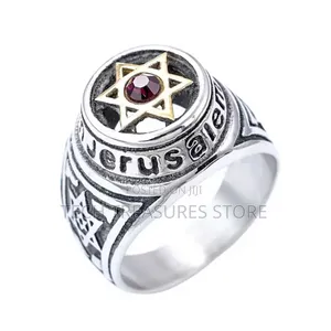 Star of David Men's Ring