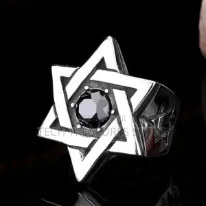 Star of David Men's Ring