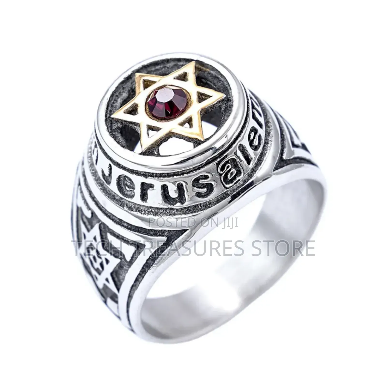 Star of David Men's Ring