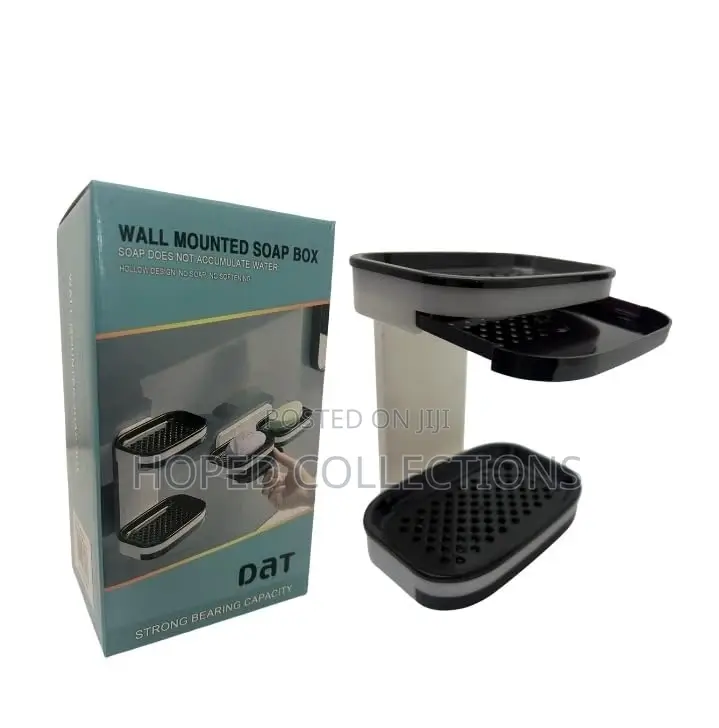 Wall Mounted Double Soap Holder