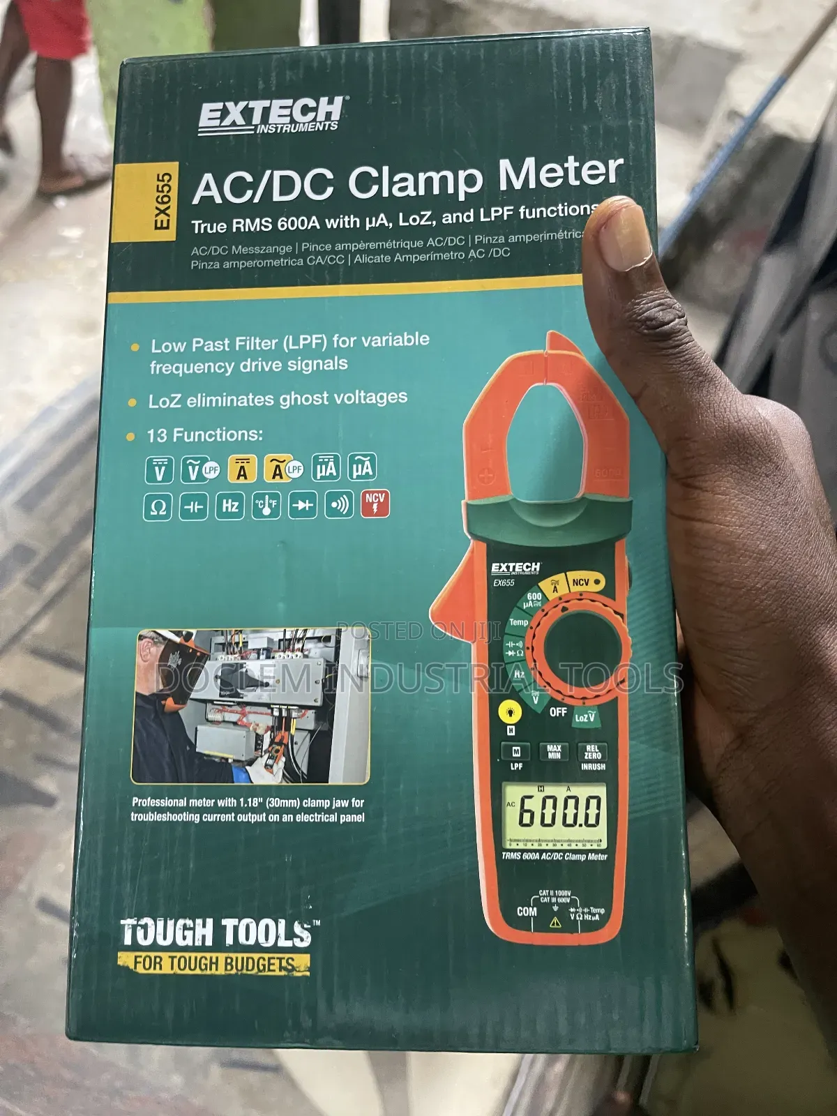 Ac/Dc Clamp Testing Meter