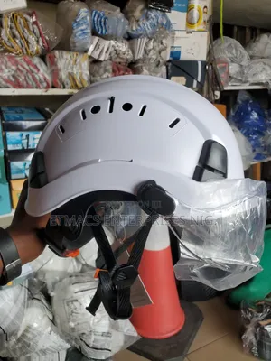 Helmet With Four Chin Strap