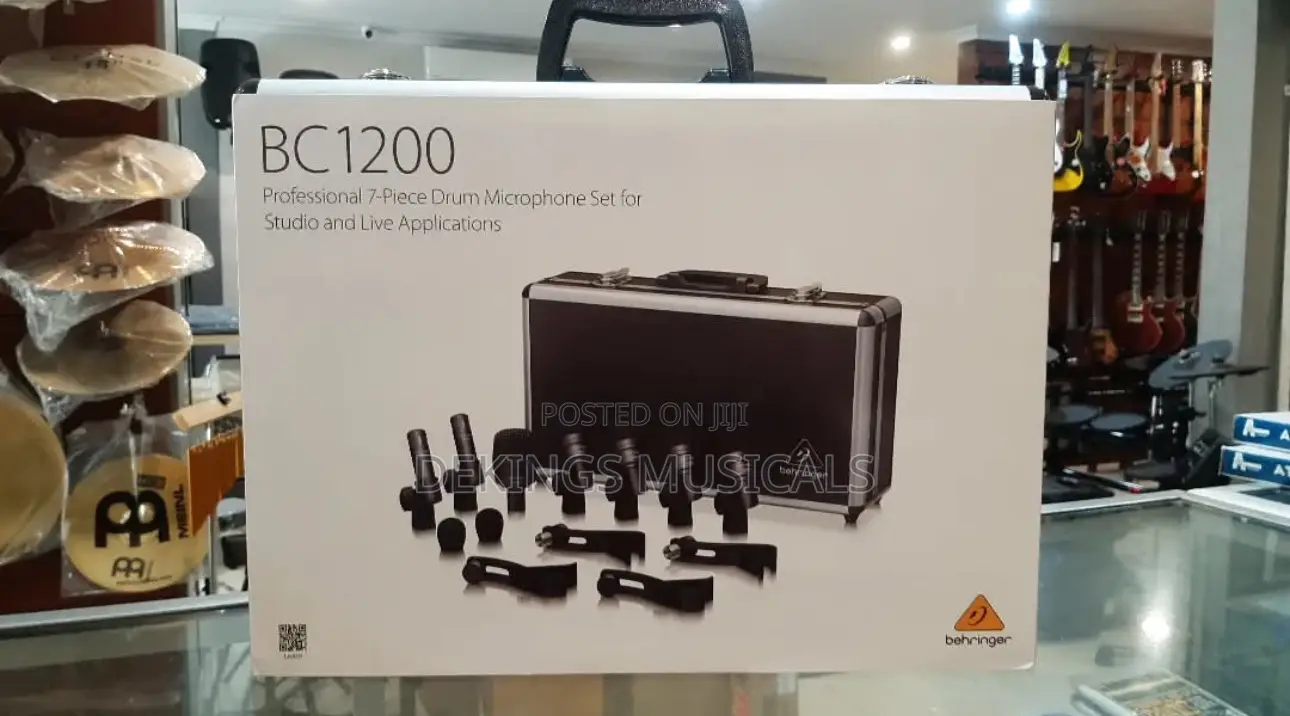 Behringer Bc1200 Professional 7-piece Drum Microphone Set