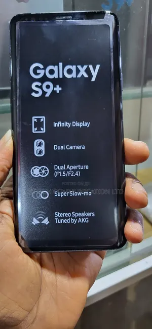 Samsung Galaxy S9 Plus 64 GB Black