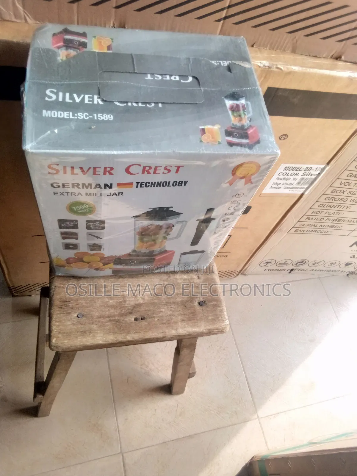 Silver Crest Blender Grind. Model Sc-1589