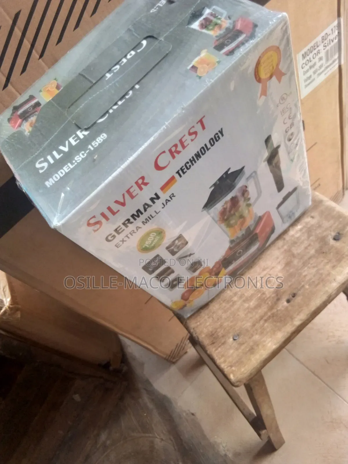 Silver Crest Blender Grind. Model Sc-1589