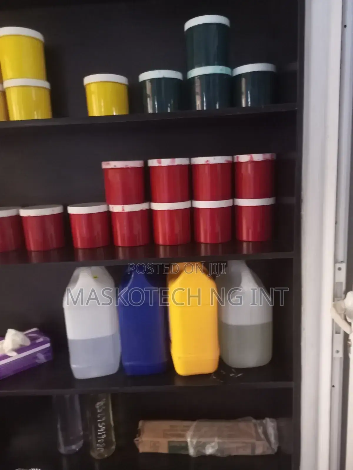 Epoxy Resin, Hardener And Tools