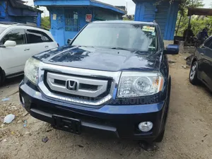 Honda Pilot Touring w/RES/Navi 4WD (3.5L 6cyl 5A) 2011 Blue