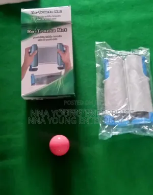 Re- Tracta Net Portable Table Tennis Net Post Set
