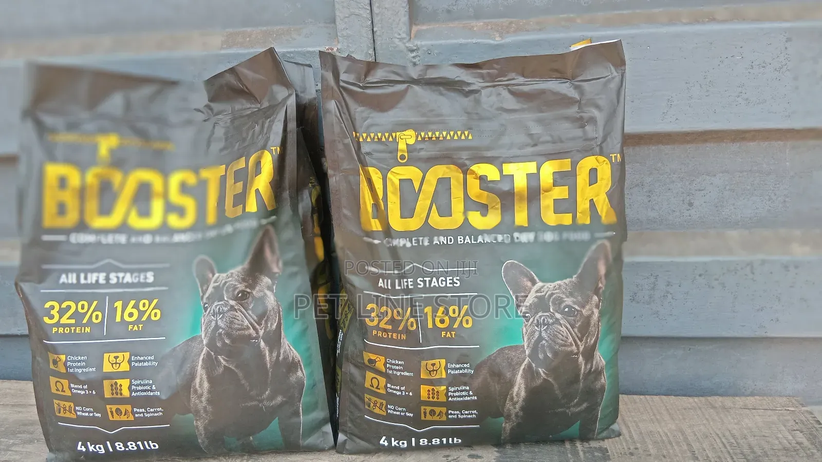 Booster Dry Food 4kg(Small Breed Puppies)