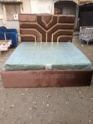 6 by 6 Locally Made Bed Frame and Foam