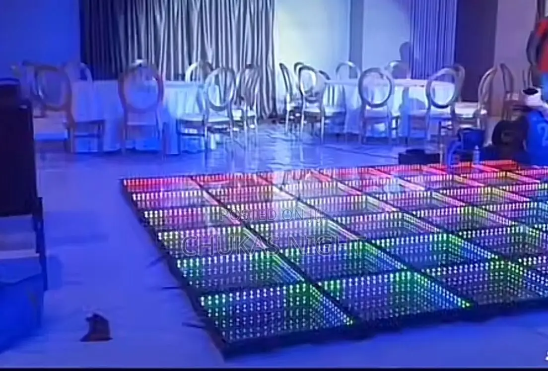 Led 3d Dancing  Floor With Remote Control