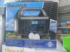 150w Dura Volt Solar Generator Very Effective and Durable